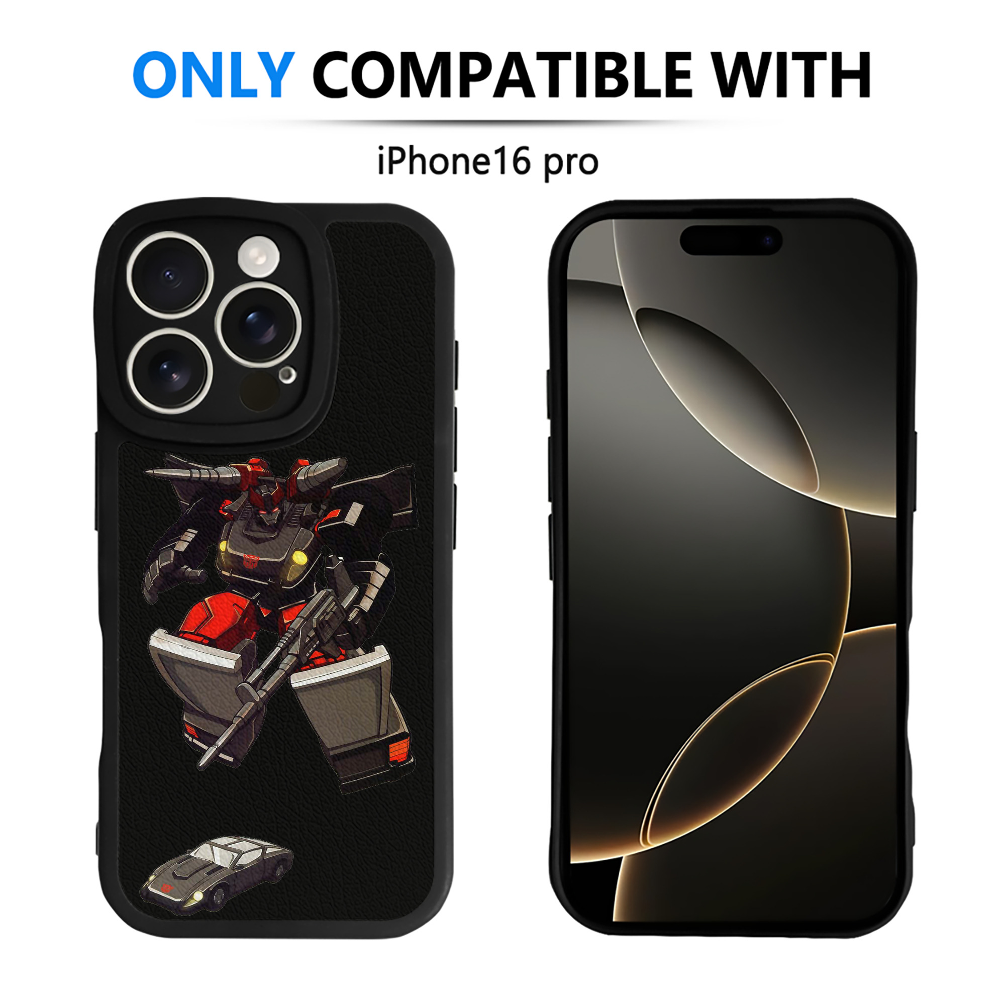 （画像用）  【iPhone 16シリーズ対応】シリコンスマホケース（レザー調） 材質：シリコン